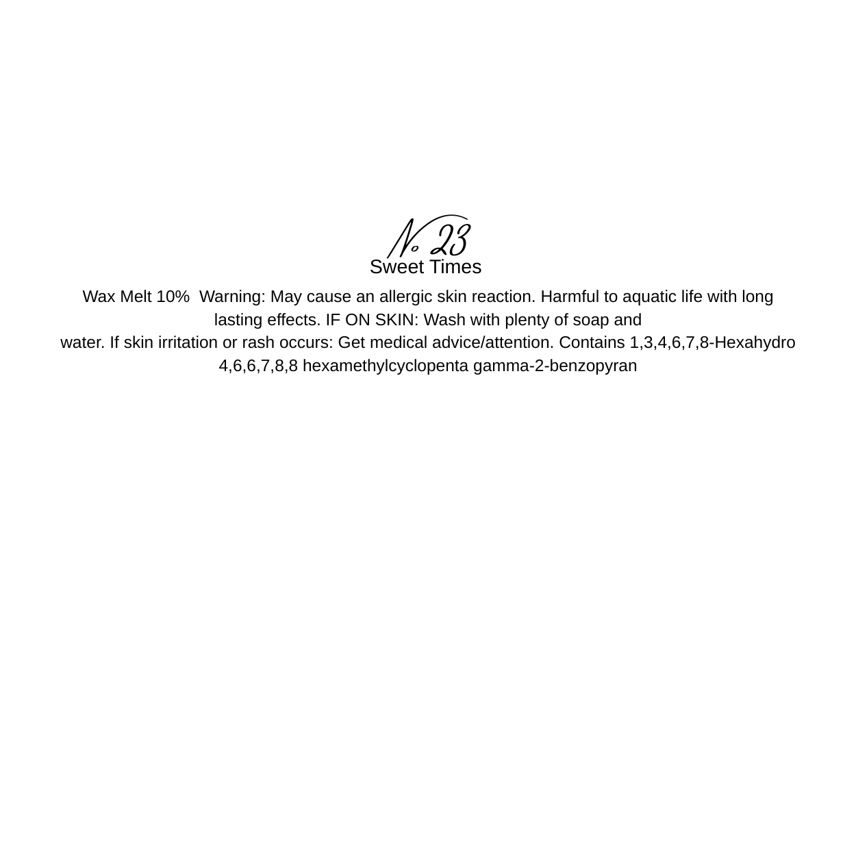 No 23 Sweet Times - View 4